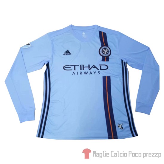 Maglia New York City Home Manica Lunga 2019 - Clicca l'immagine per chiudere